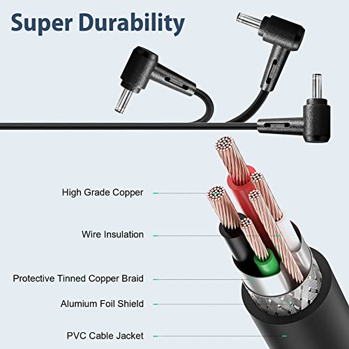 SUNYDEAL Cargador para Portátil Lenovo 45W, Adaptador Cable de alimentación para Lenovo IdeaPad 320s 330 330s 100s 110s 510s 520s 710s;Yoga 310s S145;B50-50 PA-1450-55LU ADL45WCG;20V 2,25A;4.0mm*1.7mm