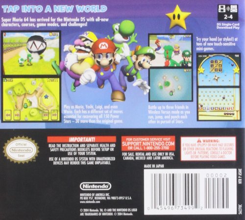 Super Mario 64 / Game [Importación francesa]