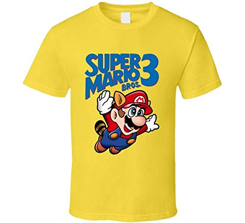 Super Mario Bros. 3 Retro NES Box Art Video Game T Shirt