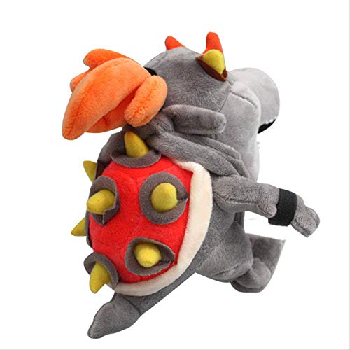 Super Mario Bros 3D Land Bone Kuba Dragon Bowser Koopa Jr 20Cm Doll, Peluche De Peluche Suave