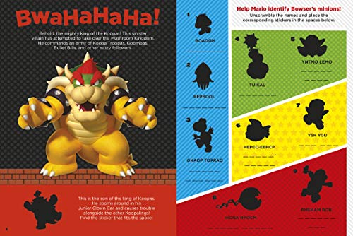 Super Mario. Official Sticker Book: Over 500 Stickers