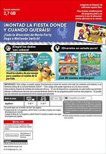 Super Mario Party | Nintendo Switch - Código de descarga