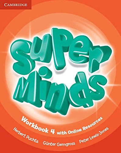 Super Minds Level 4 Workbook with Online Resources - 9781107483033