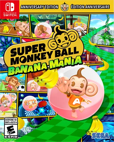 Super Monkey Ball Banana Mania ANNIVERSARY LAUNCH EDITION for Nintendo Switch [USA]
