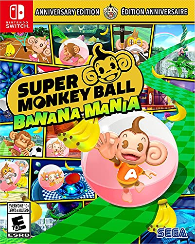 Super Monkey Ball Banana Mania ANNIVERSARY LAUNCH EDITION for Nintendo Switch [USA]