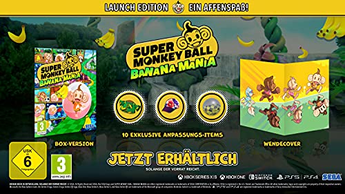 Super Monkey Ball Banana Mania Launch Edition (PlayStaion PS4)