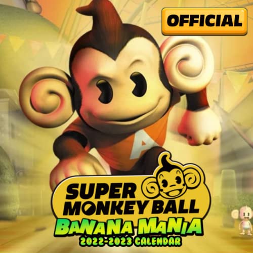 Super Monkey Ball Banana Mania: OFFICIAL 2022 Calendar - Video Game calendar 2022 - 18 monthly 2022-2023 Calendar - Planner Gifts for boys girls kids ... games Kalendar Calendario Calendrier)