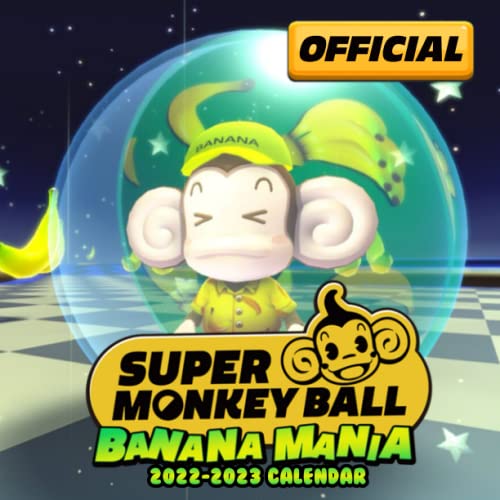 Super Monkey Ball Banana Mania: OFFICIAL 2022 Calendar - Video Game calendar 2022 - 18 monthly 2022-2023 Calendar - Planner Gifts for boys girls kids ... games Kalendar Calendario Calendrier)