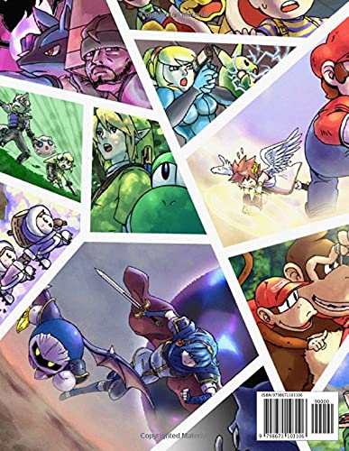 Super Smash Bros Coloring Book: Over 50 Coloring Pages About Super Smash Bros. Exclusive Artistic Illustrations for Girls and Boy of All Ages