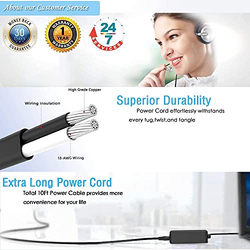 Superer Cargador para HP ProBook 430, G3, G4, G5, G6, G7 y G8 (65 W)