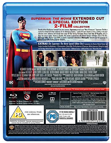 Superman Extended Edition [Edizione: Regno Unito] [Blu-ray]