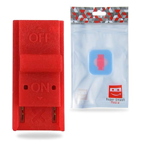 SuperSmashMedia® - RCM Jig Tool for Nintendo Switch Recovery Mode Access Clip Dongle With Case