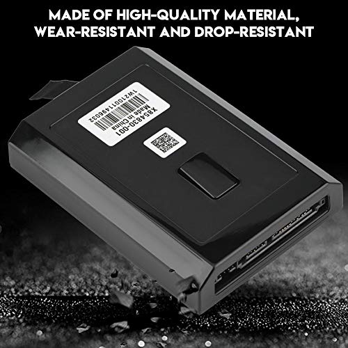 Sutinna Disco de Disco Duro de 120G/250G, Kit de Disco de Disco Duro HDD Externo portátil Resistente al Desgaste para la extensión de Almacenamiento de Datos, para Xbox 360 Internal Slim Black(120GB)