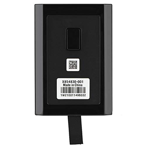 Sutinna Disco de Disco Duro de 120G/250G, Kit de Disco de Disco Duro HDD Externo portátil Resistente al Desgaste para la extensión de Almacenamiento de Datos, para Xbox 360 Internal Slim Black(120GB)