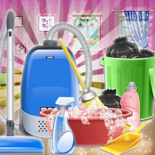 Sweet Girl House Cleaning - My Home Cleanup Game - Sweet Home Day Care - House Cleanup Daily Activity - My Lovey House Makeover : Clean, Arrange, Decorate - Free Game for Kids Play