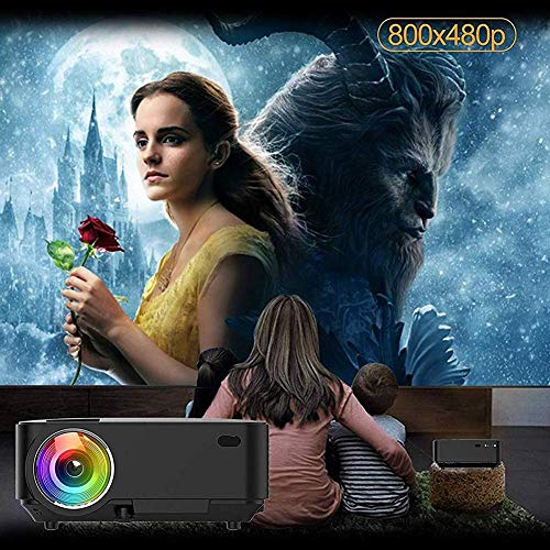 SWEET Soporte De Techo para Proyector Universal 3500 S Soporte 1920 X 1080 con HDMI USB SD AV Vga Y Conector para Auriculares Conectar Tableta PC TV Palo Disco Duro Ps4 Xbo