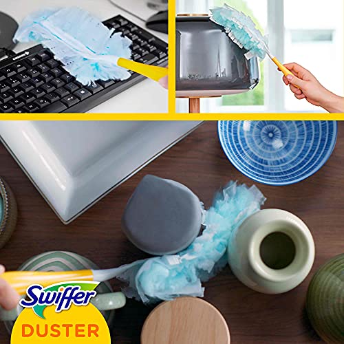 Swiffer Duster Kit con Mango y Recambio para Plumero - 1 Unidad