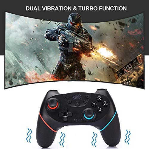 Switch Controller para Nintendo, Wireless Pro Controller para Nintendo Switch / Switch Lite, Switch Remote Controller Gamepad Joystick, Turbo y Dual Vibration