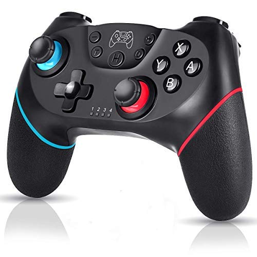 Switch Controller para Nintendo, Wireless Pro Controller para Nintendo Switch / Switch Lite, Switch Remote Controller Gamepad Joystick, Turbo y Dual Vibration