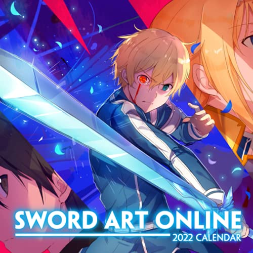 Sword Art Online 2022 Calendar: 2022 Squared Monthly Manga Calendar Mini Planner Bonus 4 Months 2021