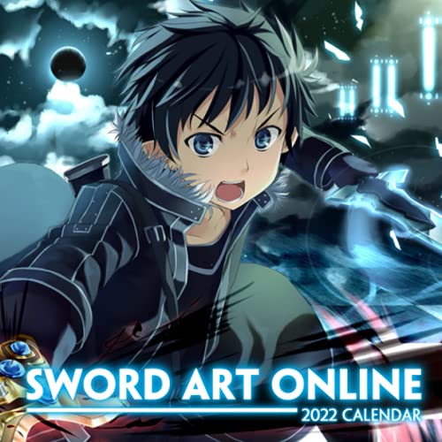 Sword Art Online 2022 Calendar: 2022 Squared Monthly Manga Calendar Mini Planner Bonus 4 Months 2021