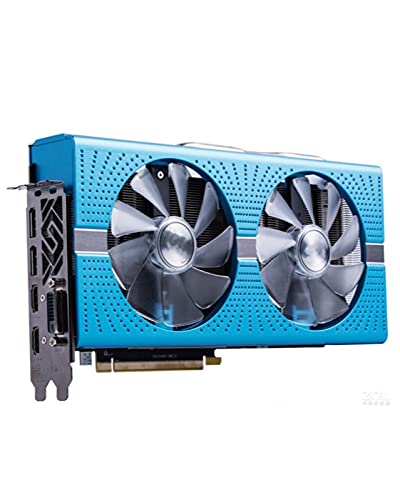 SYFANG Fit for Sapphire RX 590 8GB Tarjetas gráficas GPU RX590 GME 8GB Tarjeta de Video AMD Pantalla de PC de Escritorio Tarjetas gráficas para Juegos Tarjeta de Video