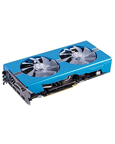 SYFANG Fit for Sapphire RX 590 8GB Tarjetas gráficas GPU RX590 GME 8GB Tarjeta de Video AMD Pantalla de PC de Escritorio Tarjetas gráficas para Juegos Tarjeta de Video