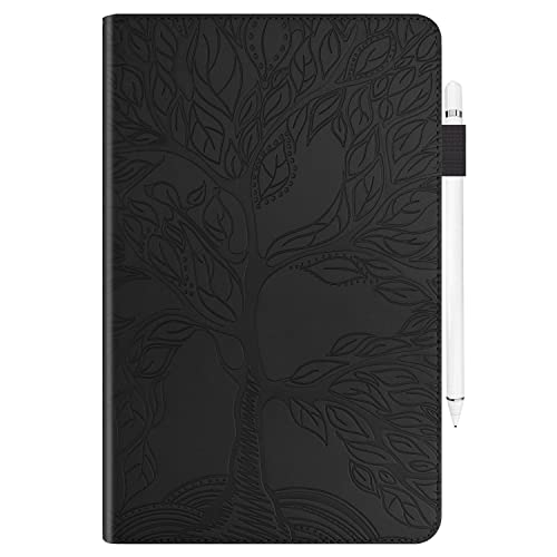 Tablet PC Case For el fuego de HD 8 y Fuego HD 8 Plus Tablet10th generación, lanzamiento 2020) PU Caja de cuero Flip Wallet Funda protectora Árbol de la vida Tableta Tableta Tableta ordenador personal