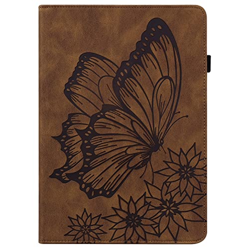 Tablet PC Case PU Funda de cuero Flip Wallet Cubierta protectora de mariposa en relieve cubierta de protección Tableta ordenador personal CUBIERTA ADECUADA for LA TABLA DE LENOVO M8 HD 8.0 Lanzamiento