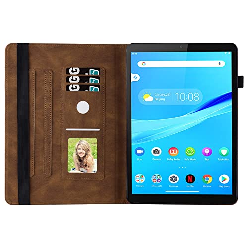 Tablet PC Case PU Funda de cuero Flip Wallet Cubierta protectora de mariposa en relieve cubierta de protección Tableta ordenador personal CUBIERTA ADECUADA for LA TABLA DE LENOVO M8 HD 8.0 Lanzamiento