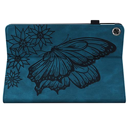 Tablet PC Shell PU Funda de cuero Flip Wallet Cubierta protectora de mariposa en relieve cubierta de protección Tableta ordenador personal CUBIERTA ADECUADA for LA TABLA DE LENOVO M8 HD 8.0 Lanzamient