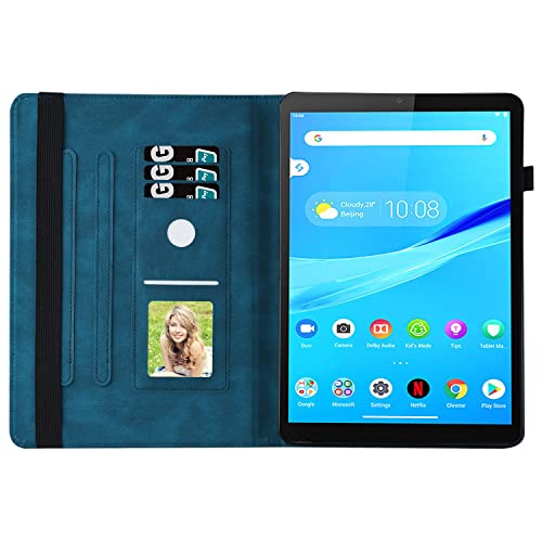 Tablet PC Shell PU Funda de cuero Flip Wallet Cubierta protectora de mariposa en relieve cubierta de protección Tableta ordenador personal CUBIERTA ADECUADA for LA TABLA DE LENOVO M8 HD 8.0 Lanzamient