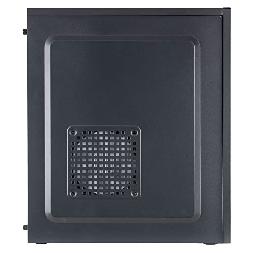 Tacens 2ALUX Caja PC Semitorre ATX, Ventilador 12cm, Acero Ultraligero, Negro