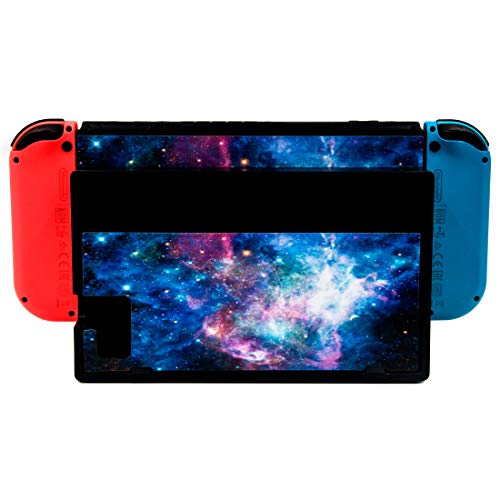 Taifond The Colorful Sky - Juego de pegatinas para placa frontal (incluye 2 protectores de pantalla para Nintendo para consola de conmutador, controlador Joy-Con y kit de protección de muelle