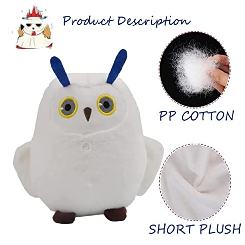 Tales of Arise Hootle, Búho De Peluche, Lindo Dibujo Animado Desmontable Anime Hootle Peluche De Peluche Suave Regalo para Niños Y Colección De Fans De 7,9 Pulgadas