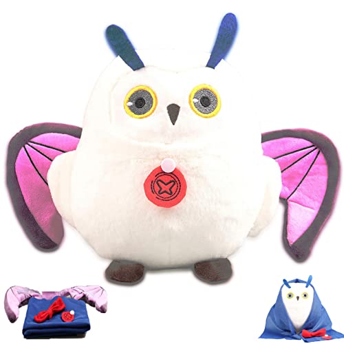 Tales of Arise Hootle, Búho De Peluche, Lindo Dibujo Animado Desmontable Anime Hootle Peluche De Peluche Suave Regalo para Niños Y Colección De Fans De 7,9 Pulgadas