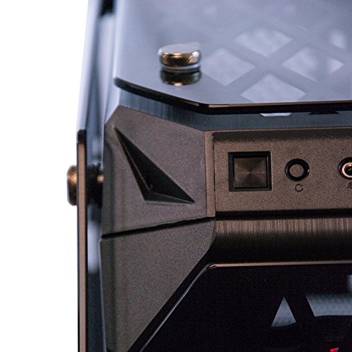 Talius Caja ATX Gaming Kraken Spectrum - 4 Paneles de Cristal Templado - USB 3.0-2X USB 2.0 - Sin Fuente - Negra …