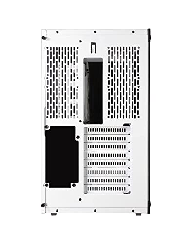 Talius Cronos Frost Caja Gaming ATX, Cristal Templado, Ventiladores Iris RGB (Disponible en Tres Colores) (White)