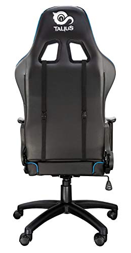 Talius Gecko V2 Silla Gaming Profesional, Ergonómica, basculante, Espuma Alta Densidad, Base y Ruedas Nylon, Gas Clase 4. Ideal para niños y Adultos. para Juegos, Oficina, Escritorio. (Azul)