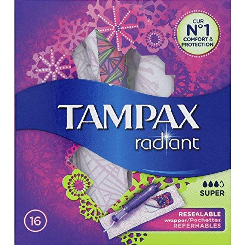 Tampax Platinum Super Sello con aplicador 16