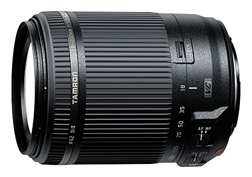 Tamron AF 18-200 mm F/3.5-6.3 XR Di II VC - Objetivo para cámara Canon (distancia focal 18-200mm, apertura f/3.5-6.3, estabilizador óptico, diámetro filtro: 62mm), color negro