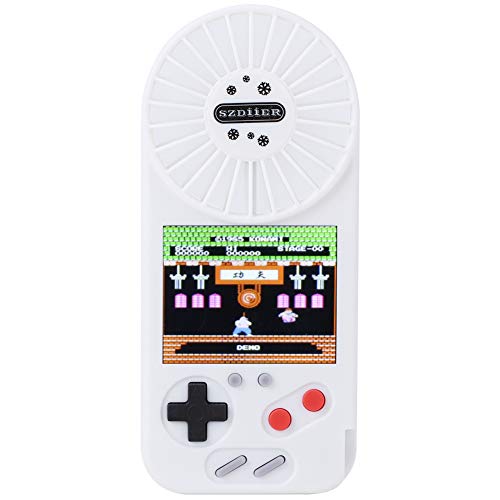 TANKE Consola de juego ajustable del PDA del ventilador con el blanco de la consola del juego de la pantalla del color