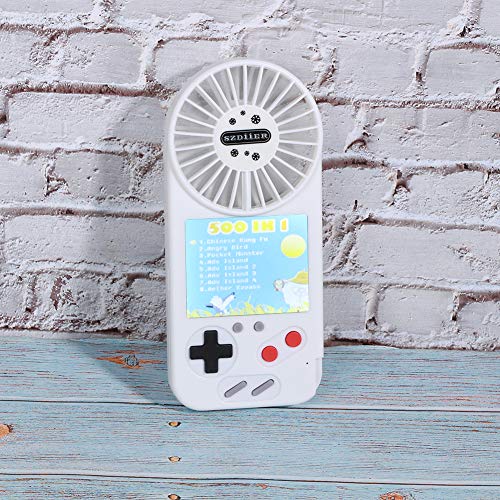 TANKE Consola de juego ajustable del PDA del ventilador con el blanco de la consola del juego de la pantalla del color