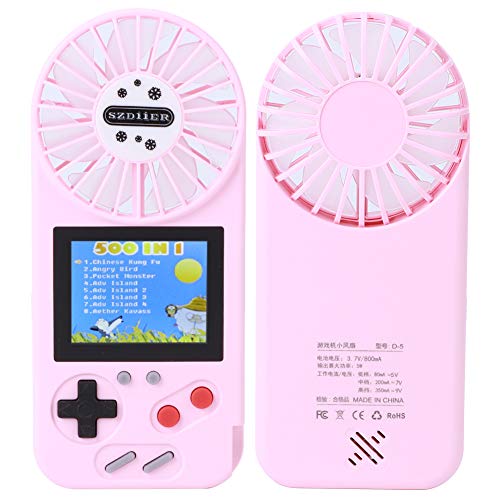 TANKE Consola de juego ajustable del PDA del ventilador con la consola del juego de la pantalla del color de carga USB