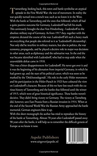 Tannenberg: Erich Ludendorff and the Defense of the Eastern German Border in 1914: Erich Ludendorff and the defence of the German eastern border in 1914