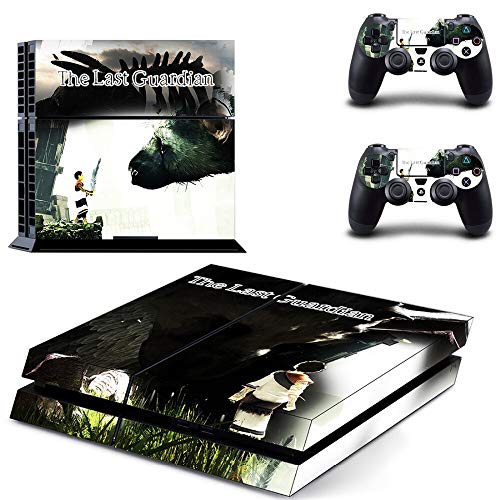 TAOSENG Juego The Last Guardian Ps4 Skin Sticker Decal para Playstation 4 Console y 2 Controller Skin Ps4 Sticker Accesorio de Vinilo