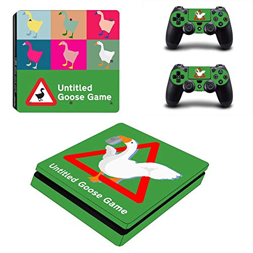 TAOSENG Untitled Goose Game Ps4 Slim Sticker Playstation Skin Sticker Decal For Playstation 4 Ps4 Slim Console & Controller Skins Vinyl