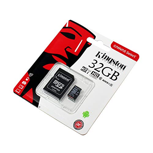 Tarjeta de memoria microSD 32GB para BQ Aquaris M10, clase 10, soporte Ultra HD;