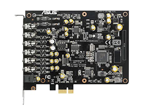 TARJETA DE SONIDO ASUS XONAR AE 7.1 PCIE GAMING 192kHz/24-bit Hi-Res AUDIO QUALITY