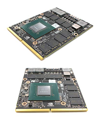 Tarjeta gráfica GDDR5 de 8 GB NVIDIA Quadro P4000 para Dell Precision M6800 7710 7720 7730 HP ZBook 17 G4 G5 Mobile Workstation Laptop, GPU MXM VGA Board Upgrade Piezas de repuesto